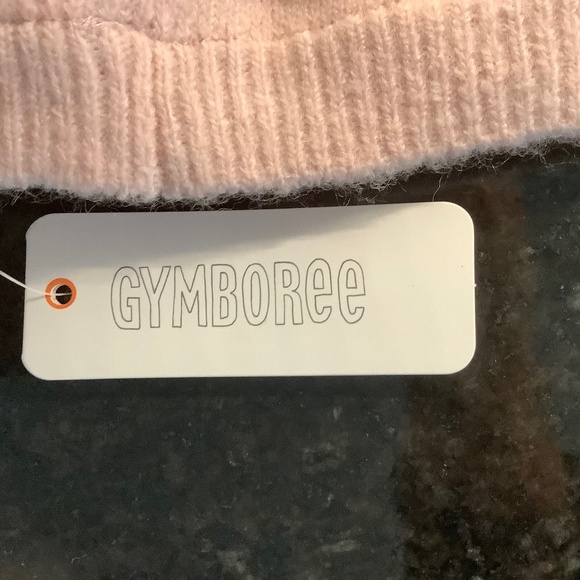 Pink Lined Hat Beanie with Pom Pomds - Picture 3 of 6